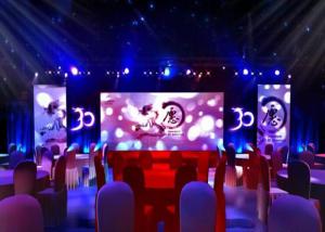 China HD Indoor Full Color Led Display Ultra Slim Die - Casting Aluminum Cabinets factory