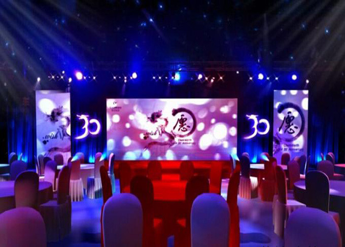 HD P2 P2.5 P3.07 P4 Indoor Full Color Led Display 800nits For Conference Ads