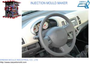 China Custom Auto Trim Molding Car Interior Parts Injection Mold For Nissan Micra120 Driver Airbag Cover factory