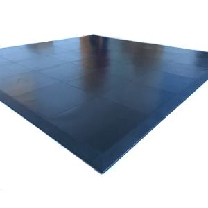 China Indoor Modular Dance Floor Tiles Black Modular Tiles For Dance Floor factory