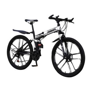 China OEM Foldable Mountain Bike 26 Inch , 120kg High Carbon Steel Mountain Bicycle factory