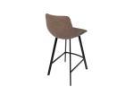 PU Leather 0.154m3 13KGS Cushion Bar Stools For Cafe