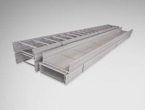 China Manufacturers Directly Supply Aluminum Alloy Cable Tray with Width Options of 50mm 1200mm factory
