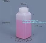 60ml To 1000ml Hdpe Bottle Square Plastic Jar Gem Spice Cookies Powder Cosmetic