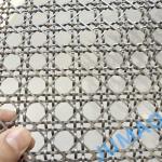 7x7 Decorative Stainless Steel Wire Mesh Open Area 2% To 90%