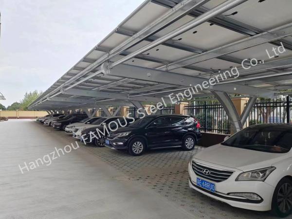 Commercial Solar Carport Bausatz For Shade Clean Energy Prefab PV Carport