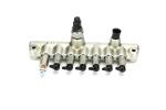 VH23810-E0020 Hydraulic Spare Parts Common Rail Assembly For Kobelco Sk350-8