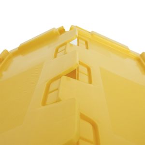 PP Logistics Box with Attached Lid The Perfect Moving and Storage Solution