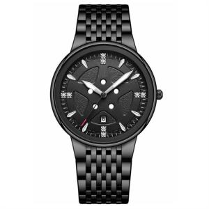 China Waterproof Stainless Steel Chronograph Watch Thin Calendar Automatic Mechanical Watch factory
