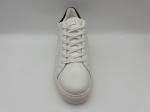 Classic White Leather Hiking Shoes Stylish Womens With Round Toes