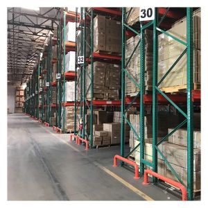 Electrostatic Spray US Boltless Teardrop Pallet Rack Warehouse Teardrop Metal