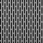 Serrated 0.6mm Perforated Stainless Plate For Window Doors