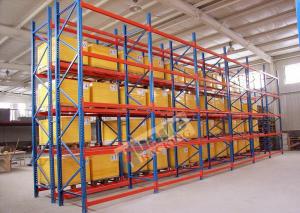 China Galvanized Stackable Pallet Racks 5000kg Industrial Warehouse Shelving factory