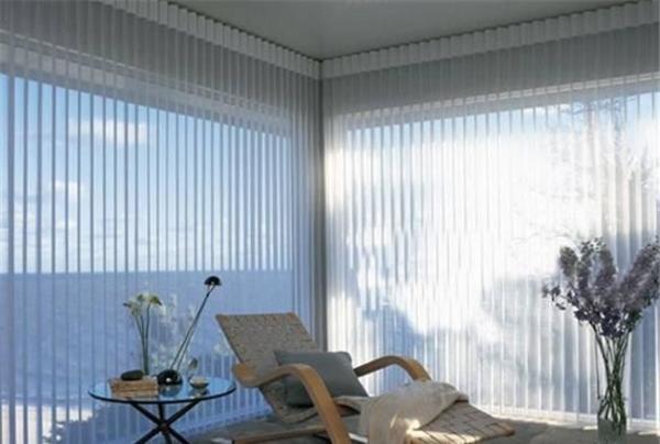 Manual & Motorized white PVC vertical blinds and curtain voile blind for outdoor