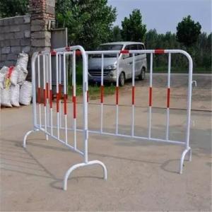 China hot dipped galvanized fence panel temporary crowd control barrier factory