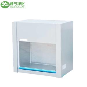 China Desk Top Laminar Clean Bench Colored Steel Sheet Material For Microelectronic Operation factory