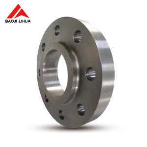 China High Corrosion Resistance Titanium Slip On Flange F2 F7 F12 ASTM B16.5 factory