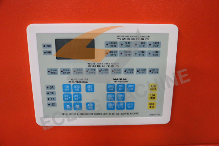 16KW Semi Automatic Bottle Blow Molding Machine Mineral Water Plastic