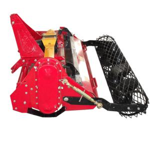 China CE Certification Agricultural Stone Burier Tractor Pto 3 Point Hitch Rotavator factory
