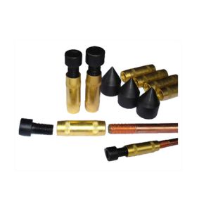 Resistance Reduction Lightning Protection System Lightning Arrester Copper Rod 1200mm