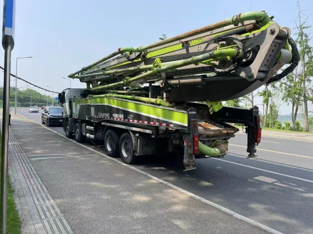 Concrete-Machinery Mercedes Chassis of Zoomlion 56-Meter Concrete Pump Truck in 2019