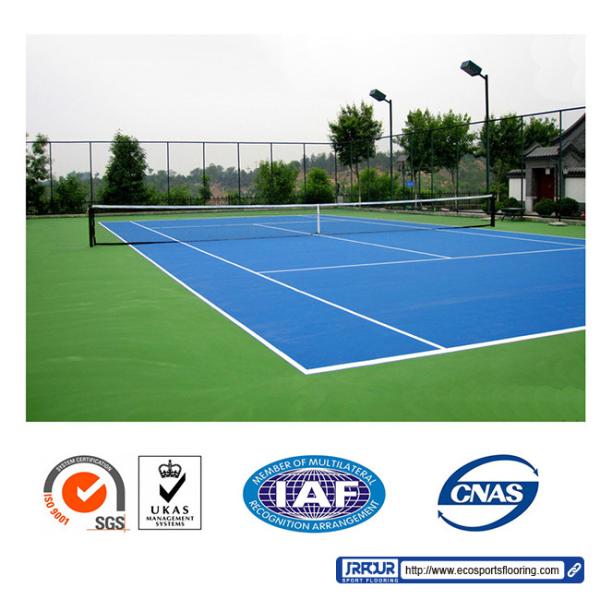 Multi Purpose Impact Resistant PU Sports Flooring Sound Reduction