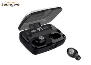 China IPX7 Waterproof Noise Canceling Earbuds 3500mAh Charging Case AVRCP factory