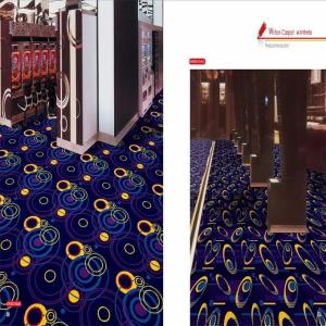 China High Density Commercial Grade Carpet Tiles Stars And Moon Design factory