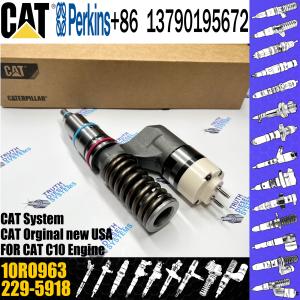 China diesel fuel engine injector 10RO963 229-5918 212-3463 212-3464 for CAT c10 engine factory