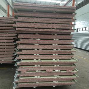 China 50mm light weight thermosetting polystyrene sandwich roof sheet panel for camp factory