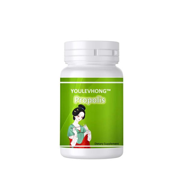 Dry Place Storage Bee Propolis Supplement Capsules For Natural Anti-Inflammatory
