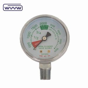China Water Gas Pressure Test Gauge For Industrial Applications factory