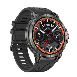 China KC89 Round Shape Smart Watch With Mini Games High Precision Health Monitoring Watch factory