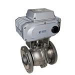 SS304 Motor Operated Electric Flow Control Valve AC380V For Drinking Water