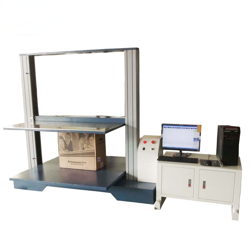 Intelligent Control Box Compression Strength Tester Carton Compression Testing Machine