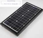 LED Solar Integration Smart Street Lamp Garden Lamp 40W Installation Simple No