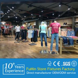 China shoes and clothes display shelf factory