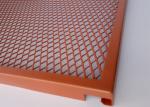 Suspended Ceiling Decorative Diamond Aluminum Fabrics For Architecture