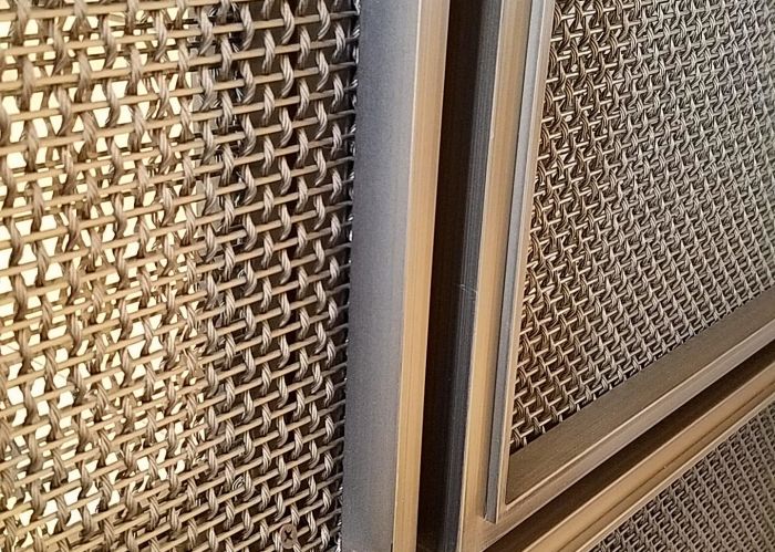  Woven Drapery Metal Wire Architectural Decorative Mesh