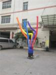 Single Leg Inflatable Sky Dancer / Inflatable Air Tube Man For Advertising
