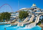 400 Riders / H Capacity Boomerang Water Slide 3.2 - 58 M Slide Diameter