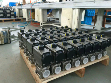 Double Action Pneumatic Actuators Rotary Manufacture in China