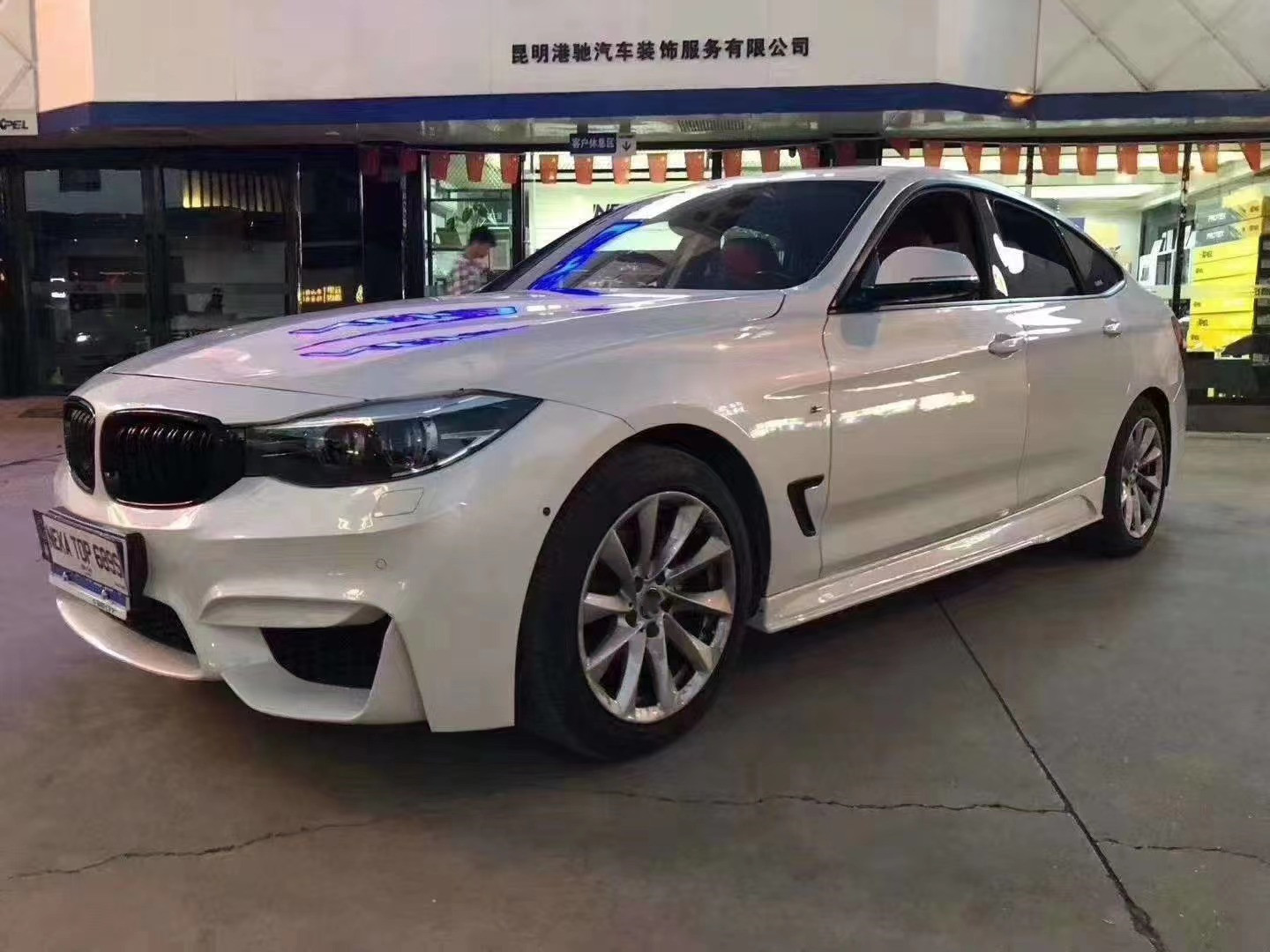 PP Plastic Material F34 3 Series GT 320 330 328i Body Kit F34 Upgrade M4 Style Front and Rear Bumper