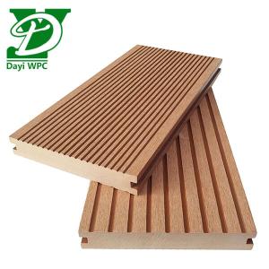 China Modern Waterproof WPC Decking for Pools and Gardens factory