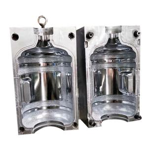 China LGB-6L Small Bottle Blowing Molding Machinery 2 Cavity and 3000 ml Hollow Part Volume factory