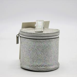 China Polyester Ladies Cosmetic Bag 8cm 7.5cm Portable Makeup Bag factory