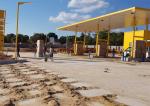 ODM Gas Station Shed Steel Frame Industrial Buildings Prefab ISO9001