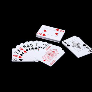 China Offset Custom Printed Playing Cards Vistaprint Waterproof Plastic factory