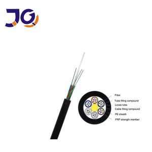 China GYFTY Stranded Loose Tube 24 Core Fiber Optic Cable factory