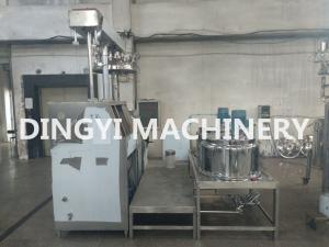 China Button Control Planetary Mixer Pharmaceutical ABB Motor Hydraulic Lift Style factory